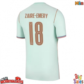 France Warren Zaire-Emery #18 Replica Away Stadium Shirt World Cup 2026 Short Sleeve